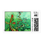 Tree Bird stamps