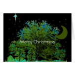 Tree Blues Card