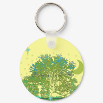 Tree Blues keychains