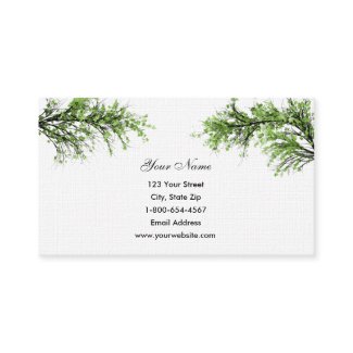 Tree Branches Business Cards profilecard