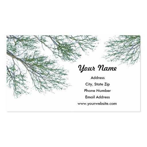 Tree Branches Business Cards