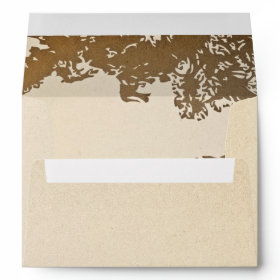 tree branches envelopes for wedding invitations