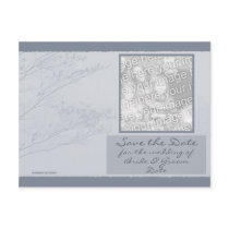 Tree Branches - Save the Date Phot... - Customized postcards