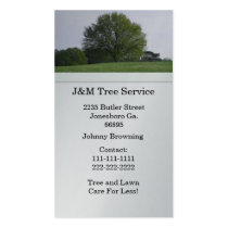 Tree Business Card business cards