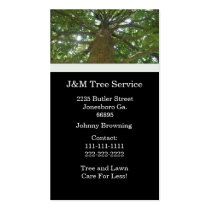 Tree Business Card business cards