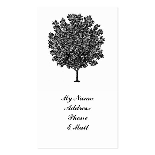 Tree Business Card Template