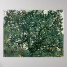 Tree by Lovis Corinth Print