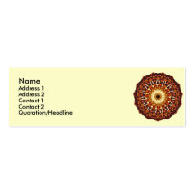 Tree Canopy Profile Cards Business Card Template