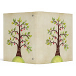 Tree Carving Love Heart + Initials Wedding Binder