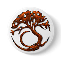 Tree Circle 1 Button