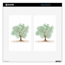 tree decal for kindle fire