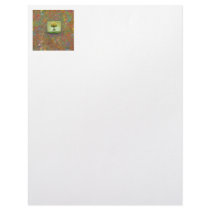 Tree earthy natural unique painting pretty art customized letterhead