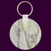 TREE FAERIES by SHARON SHARPE keychains