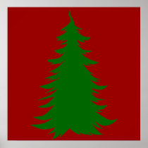 Tree for Christmas posters