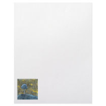 Tree for dreamers fun unique modern landscape art letterhead