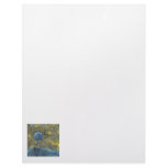 Tree for dreamers fun unique modern landscape art personalized letterhead