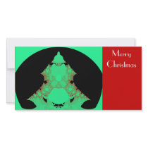 Tree Fractal Photo Greeting Card