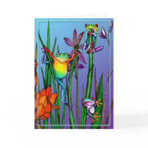 Tree Frog Garden cards by LaureFCarlisle Tree Frog Garden cards