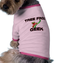 Tree Frog Geek pet clothing