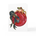 Tree Frog Holiday Card