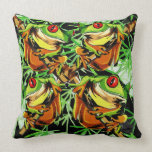 Tree Frog Nature  Design  Mojo Throw  Pillow