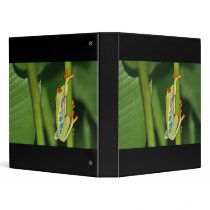 Tree Frog Photo 3 Ring Binders
