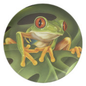Tree Frog Plate