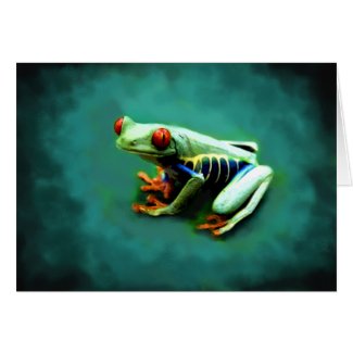 Tree Frog Portrait Cards