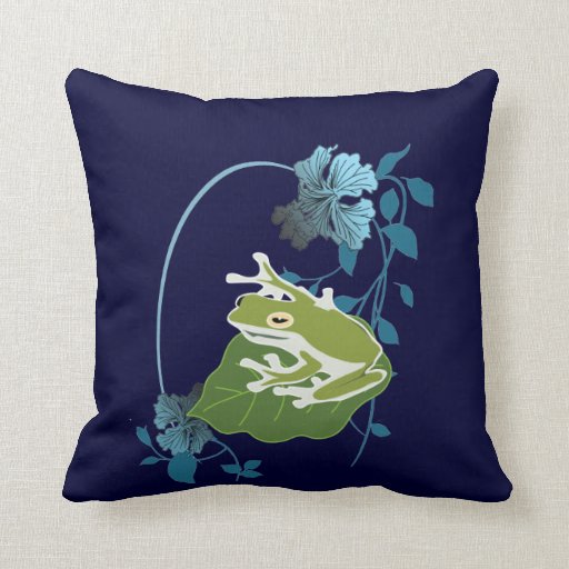 pillow frog