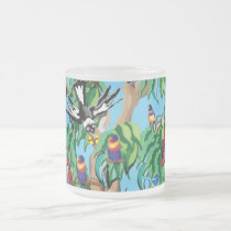 Tree full of Australian birds mugs by Annaart Tree full of Australian birds mugs