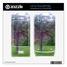 Tree Garden LG Vu Plus Decal