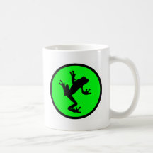tree green FROG Coffee Mug