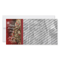 Tree Holiday Photo Card photo cards