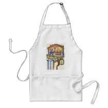 TREE HOUSE aprons by naranjay TREE HOUSE aprons