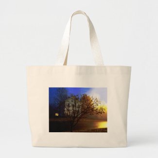 Tree House – Gold and Blue Glory bag
