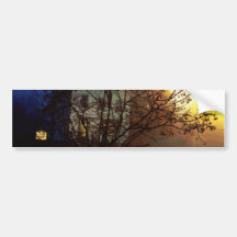 Tree House – Gold and Blue Glory Bumper Stickers