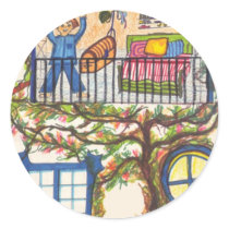 TREE HOUSE stickers by naranjay TREE HOUSE stickers