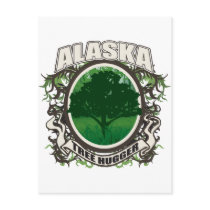 Tree Hugger Alaska postcards by greeneyedgemini Tree Hugger Alaska postcards