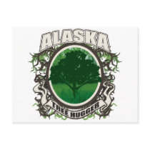 Tree Hugger Alaska postcards by greeneyedgemini Tree Hugger Alaska postcards