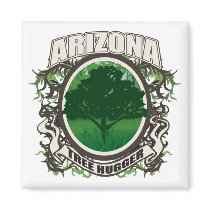 Tree Hugger Arizona magnets by greeneyedgemini Tree Hugger Arizona magnets