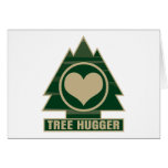Tree Hugger at Heart Greeting Cards