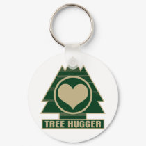 Tree Hugger at Heart keychains