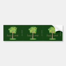 Tree Hugger Bumper Sticker