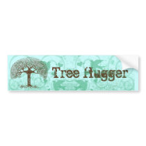 Tree Hugger Bumper Stickers