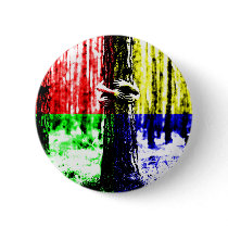 Tree Hugger Button