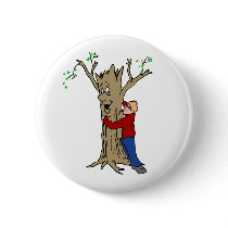 Tree Hugger buttons by shopaholicchick Tree Hugger buttons