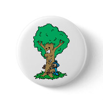 Tree Hugger buttons by shopaholicchick Tree Hugger buttons