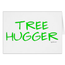 TREE HUGGER cards