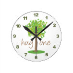 Tree Hugger wall clocks