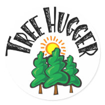 Tree Hugger - Customized stickers